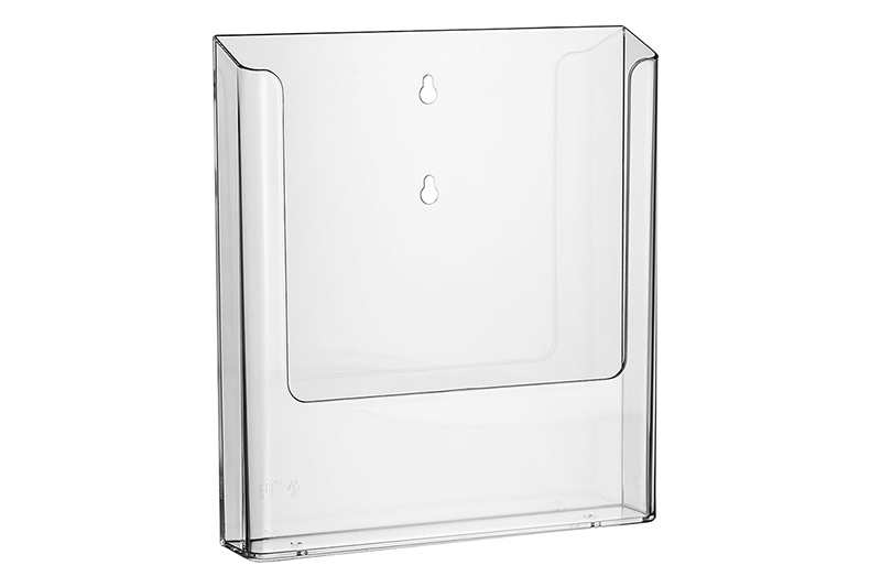 Wall-Literature holder A4 Clear