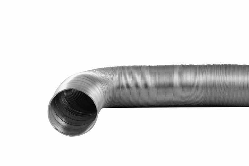 61004137 Aluminium semidec drain hose Ø102mm 3m