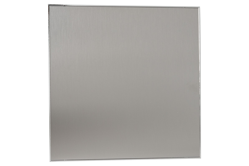 61700711 Stainless steel front panel for AW 100 flat