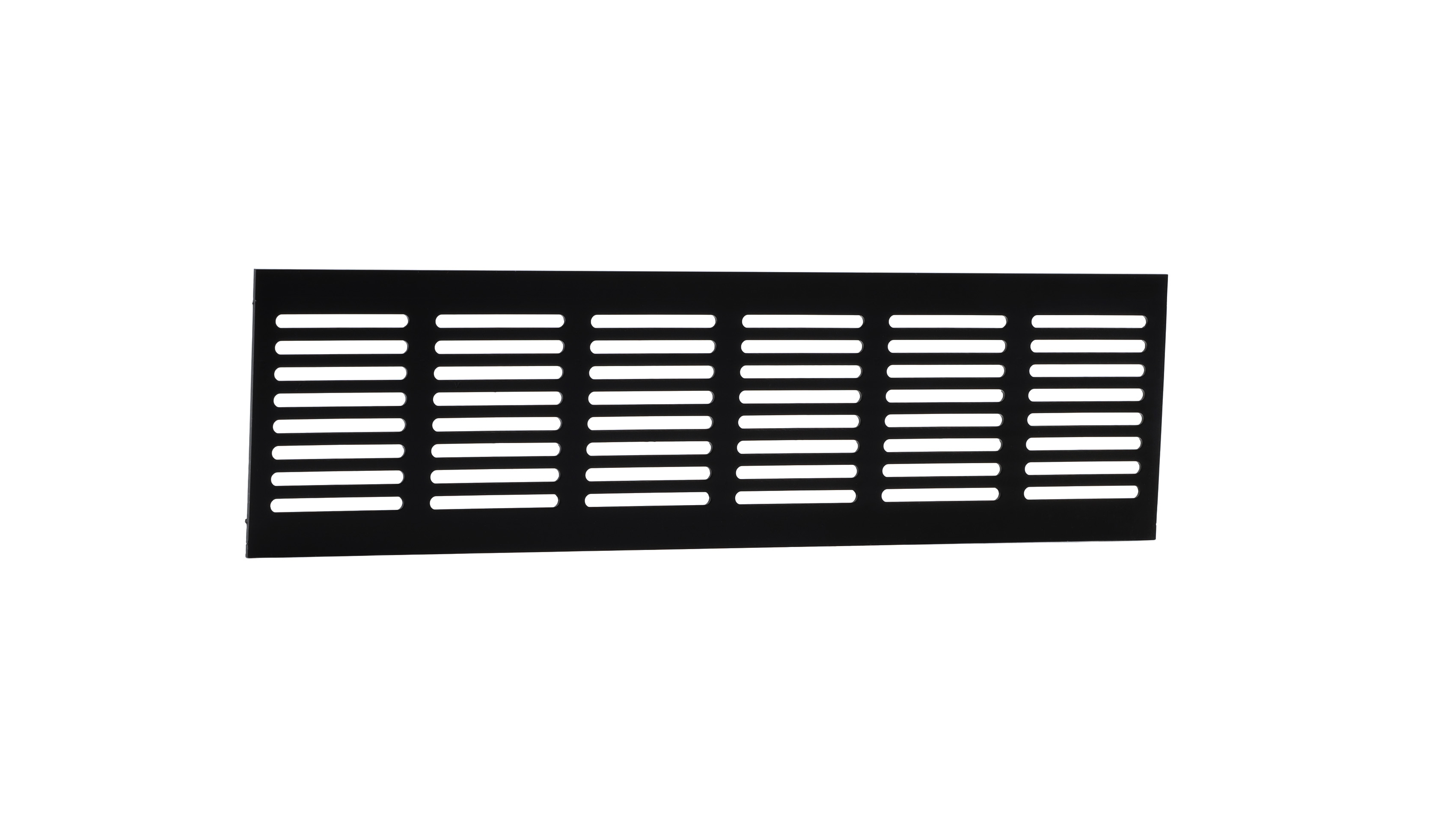 64200901 Skirting grille 300x80mm Black