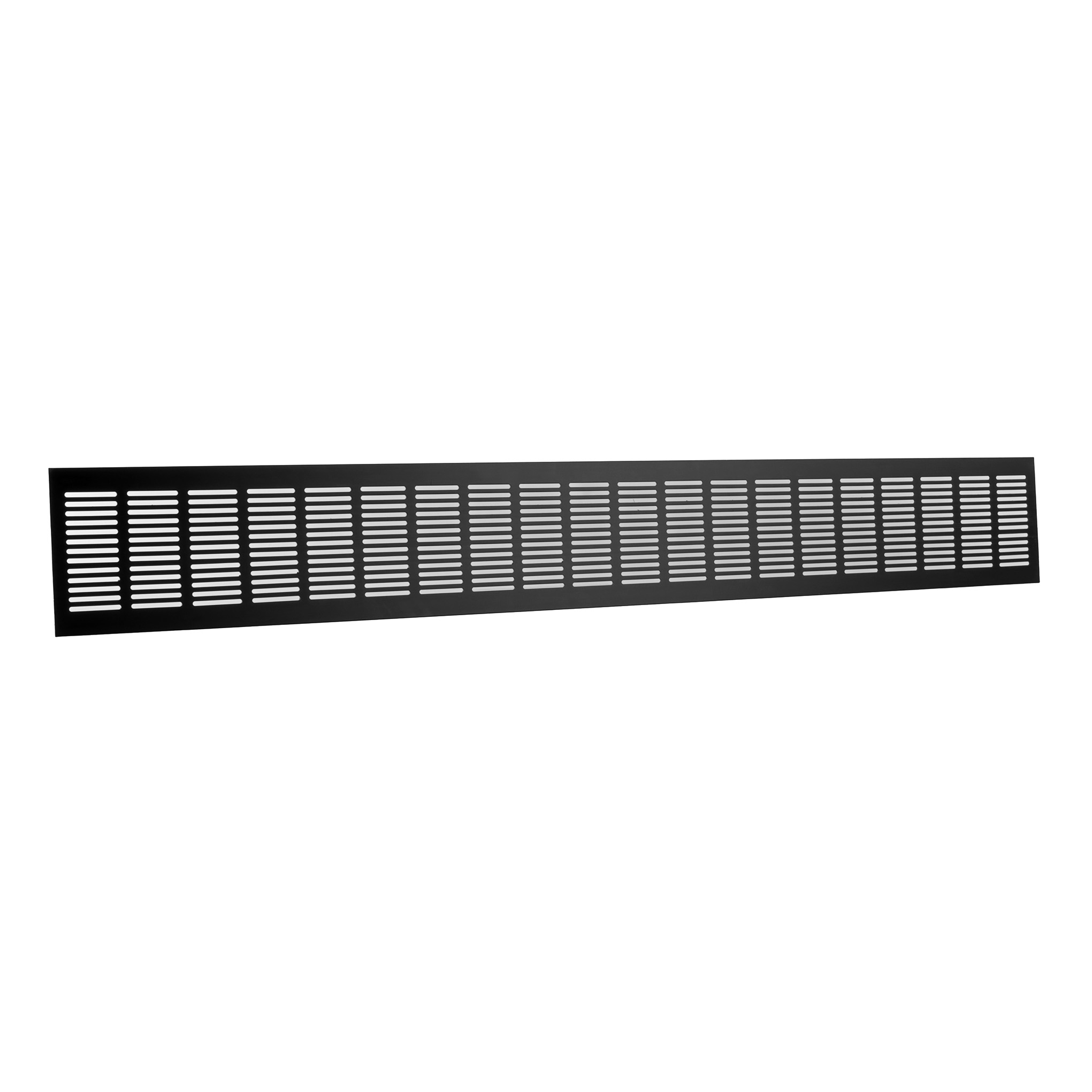 64202601 Aluminium plinth vent 1000x130mm black