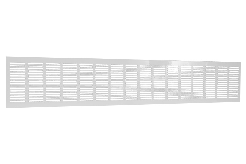 Skirting grille 800x150mm White