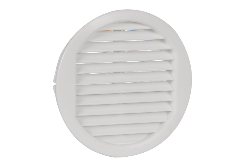 Ventilation grid plastic Ø70mm white
