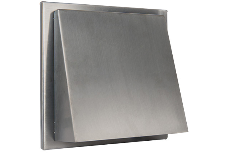 Stainless-steel angled hood vents